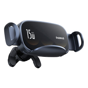 Uchwyt Baseus LightChaser BS-CM029 samochodowy z ładowarką indukcyjną z potrójną cewką