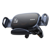 Uchwyt Baseus LightChaser BS-CM029 samochodowy z ładowarką indukcyjną z potrójną cewką
