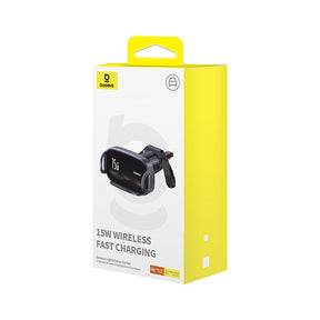 Uchwyt Baseus LightChaser BS-CM029 samochodowy z ładowarką indukcyjną z potrójną cewką