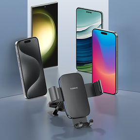 Uchwyt samochodowy Baseus Metal Age 3 na telefon, grawitacyjny, na kratkę nawiewu