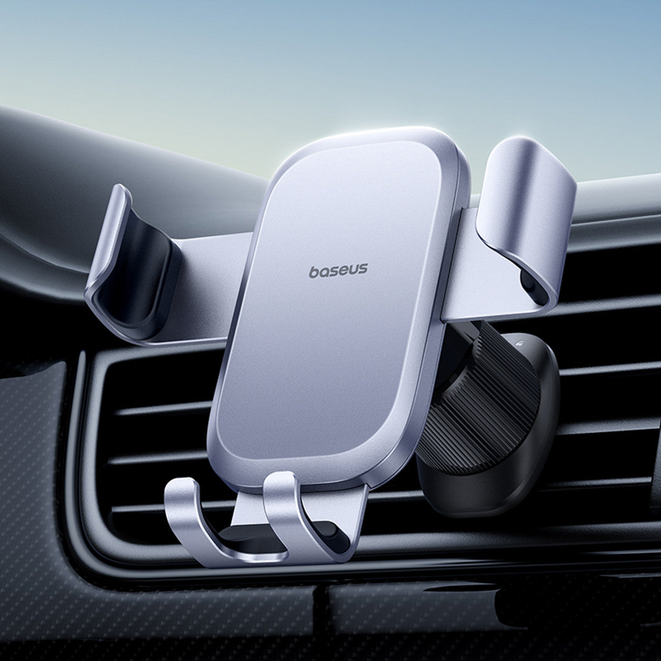 Baseus Metal Age Go Uchwyt samochodowy grawitacyjny na kratkę nawiewu