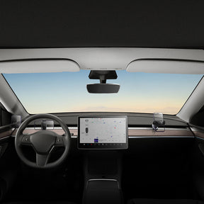 Uchwyt samochodowy elektryczny z panelem słonecznym do Tesla Model 3 / Y Baseus T-Space