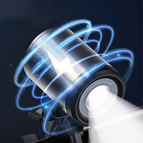 Baseus PrimeTrip Uchwyt rowerowy z lampką LED 2w1 3000mAh IP68