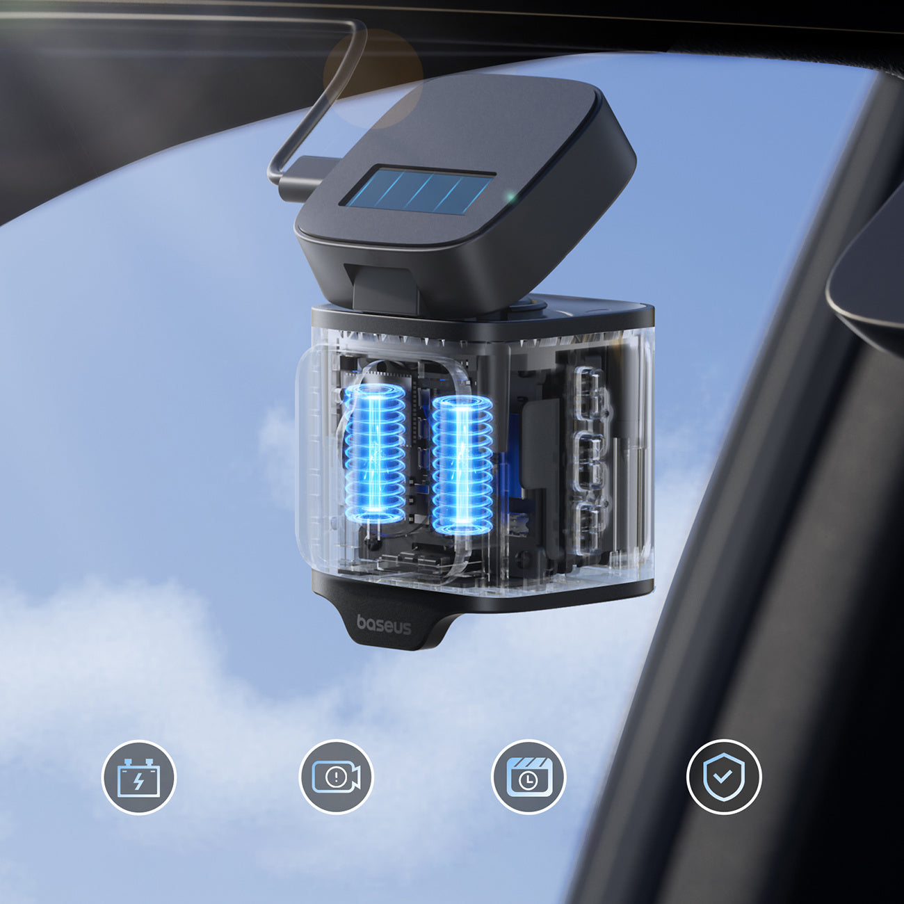 Baseus PrimeTrip VD1 Pro Wideorejestrator samochodowy 4K