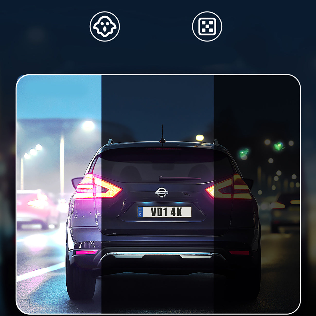 Baseus PrimeTrip VD1 Pro Wideorejestrator samochodowy 4K