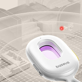 Wykrywacz ukrytych kamer Baseus Heyo Series II z alarmem i mini latarką + kabel Baseus Simple USB-A - USB-C