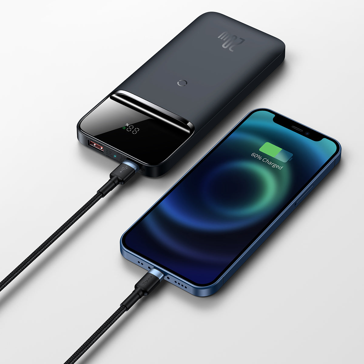 Baseus Magnetic Wireless | Power Bank z ładowaniem indukcyjnym Qi MagSafe 20W 18W Power Delivery Quick Charge 3.0 10000mAh