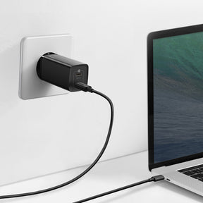 Baseus GaN2 Lite | Ładowarka USB-C Quick Charge 4.0 PD Huawei SCP 65W