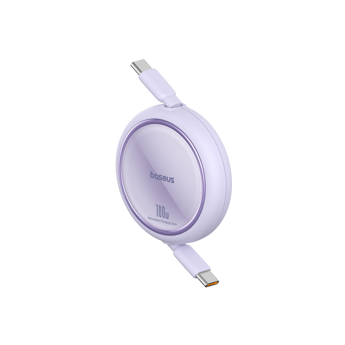 Baseus Free2Pull Mini Retractable USB-C Cable 100W Purple