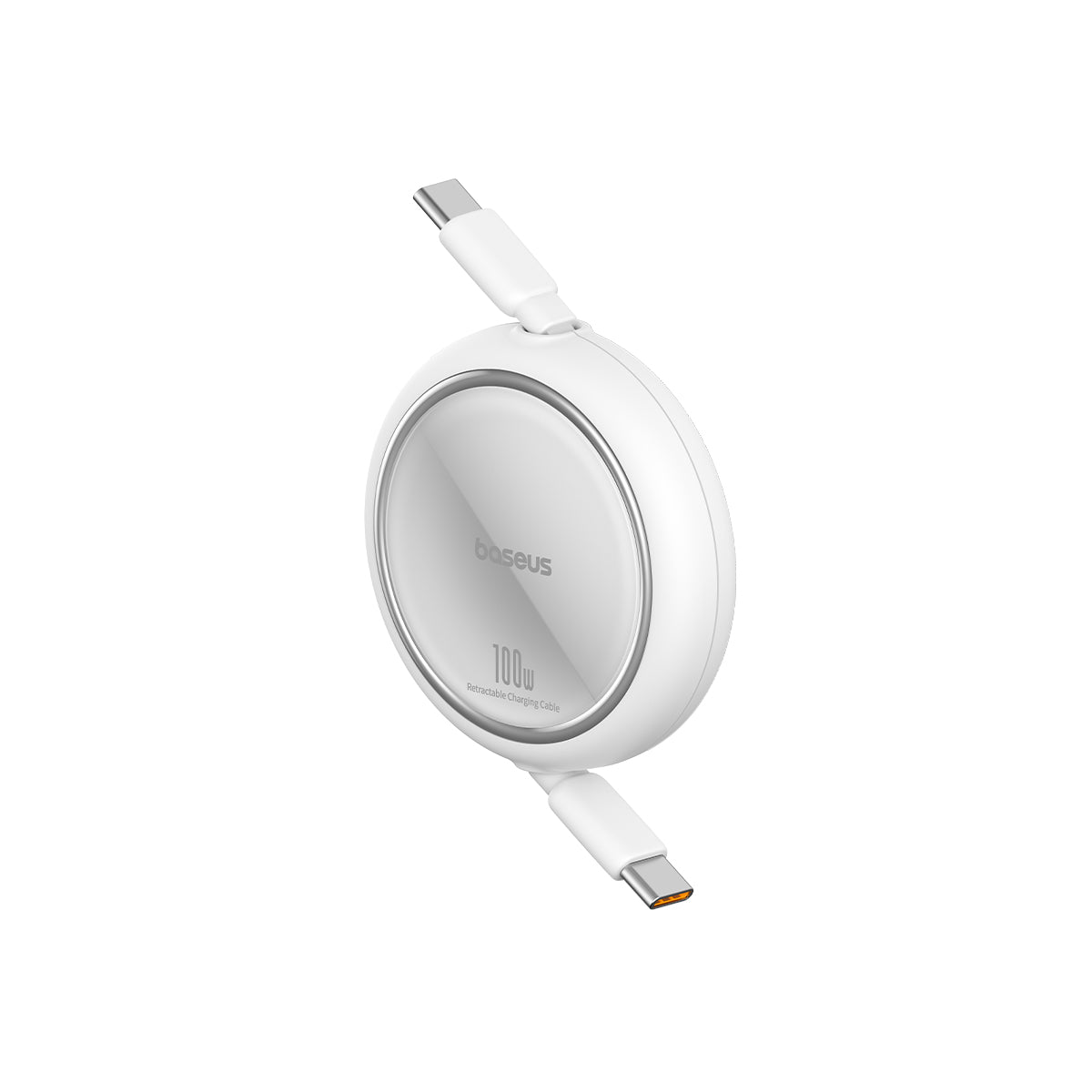 Baseus Free2Pull Mini Retractable USB-C Cable 100W White